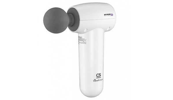 Массажер перкуссионный для тела CS Medica VibraPulsar CS-v10 HYPER White Massage Gun, белого цвета